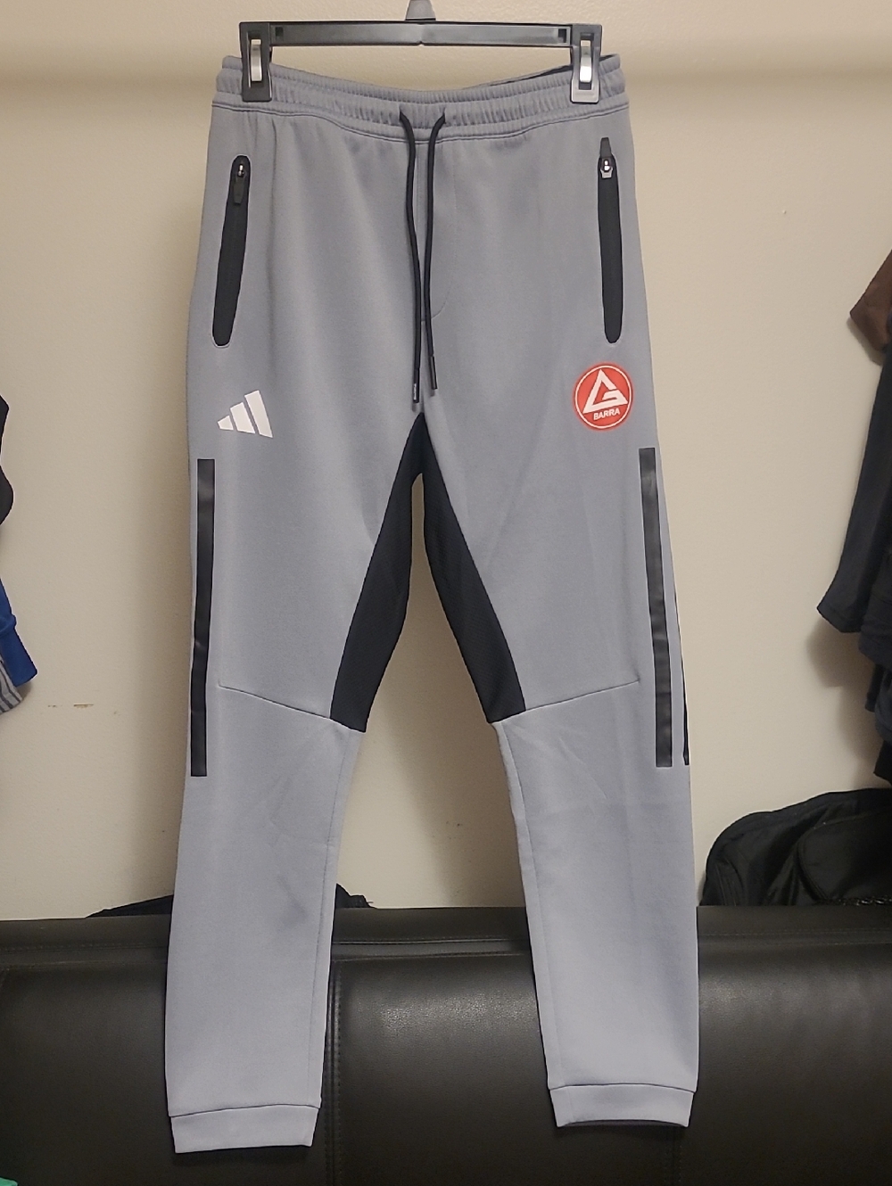 Gracie Barra Adidas Joggers Mens Small